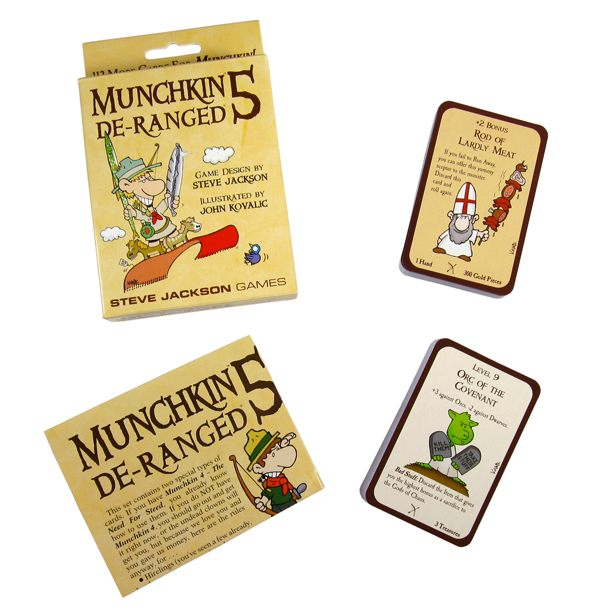 Munchkin : 5 De-Ranged Expansion